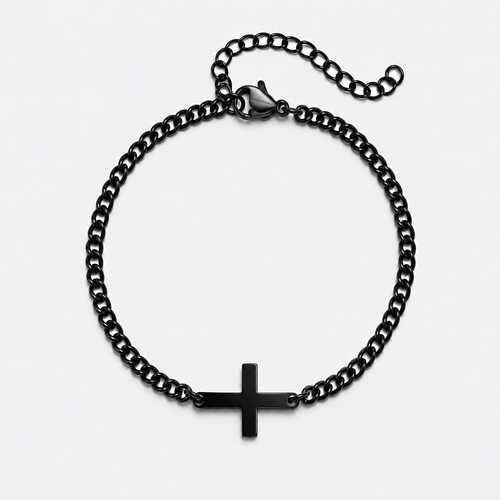 GREYFORD Cross Bracelet — studio product photograph