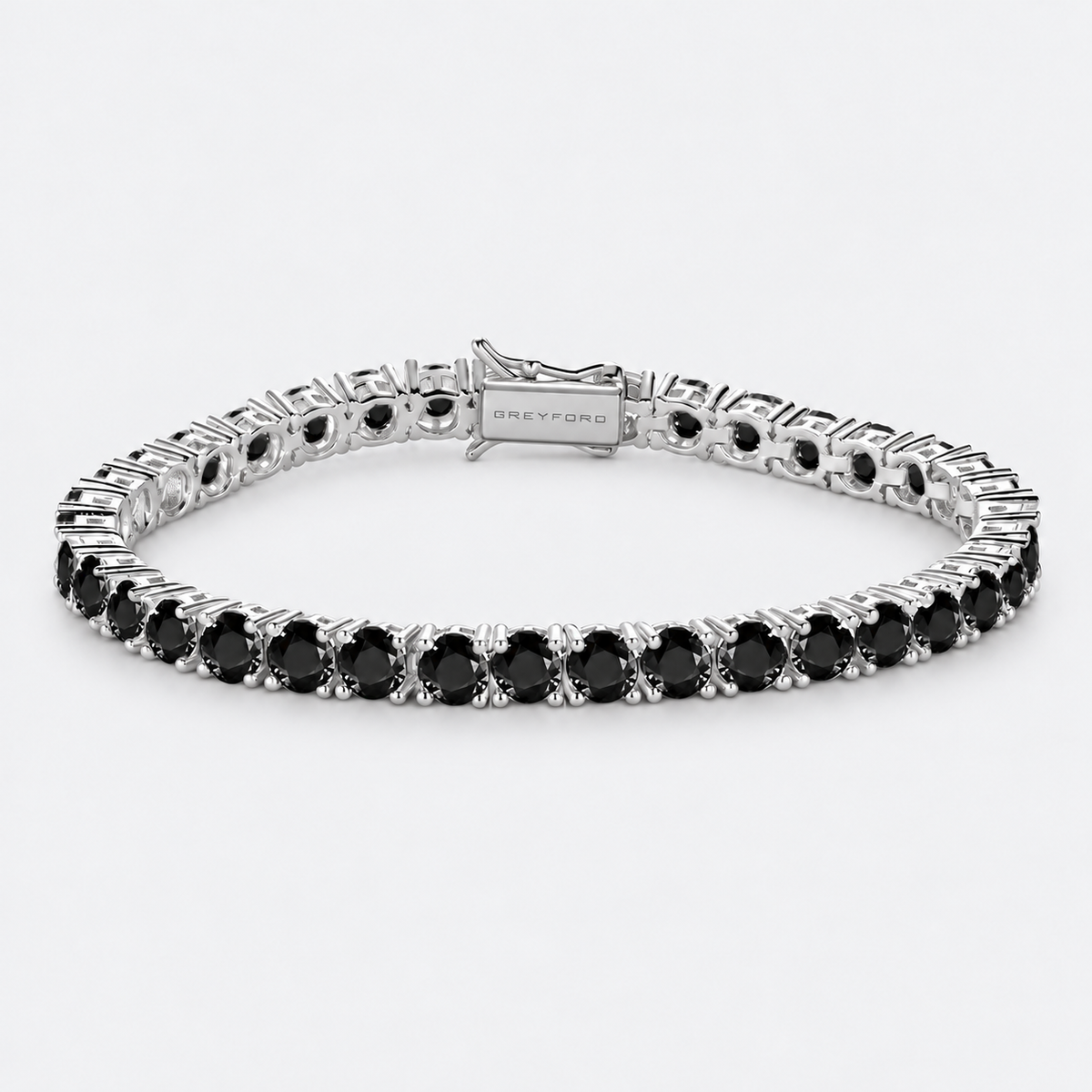 Greyford Biarritz 4 mm Tennis Bracelet — studio product photograph