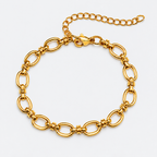Greyford Como Oval Link Bracelet — studio product photograph
