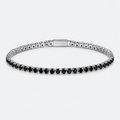 Greyford Deauville Black Stone Tennis Bracelet — studio product photograph