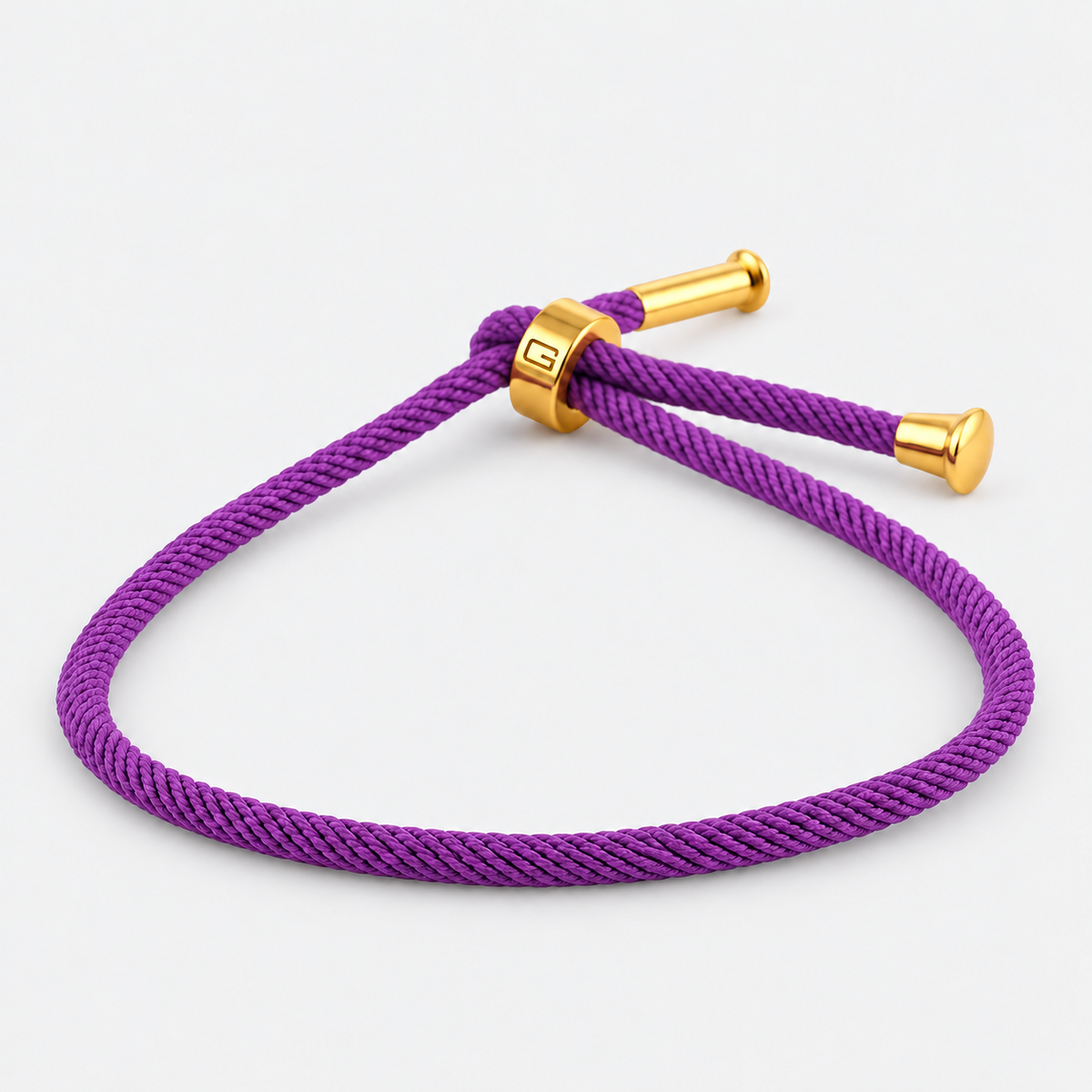 Greyford Formentera Adjustable Cotton Cord Bracelet Pack — studio product photograph