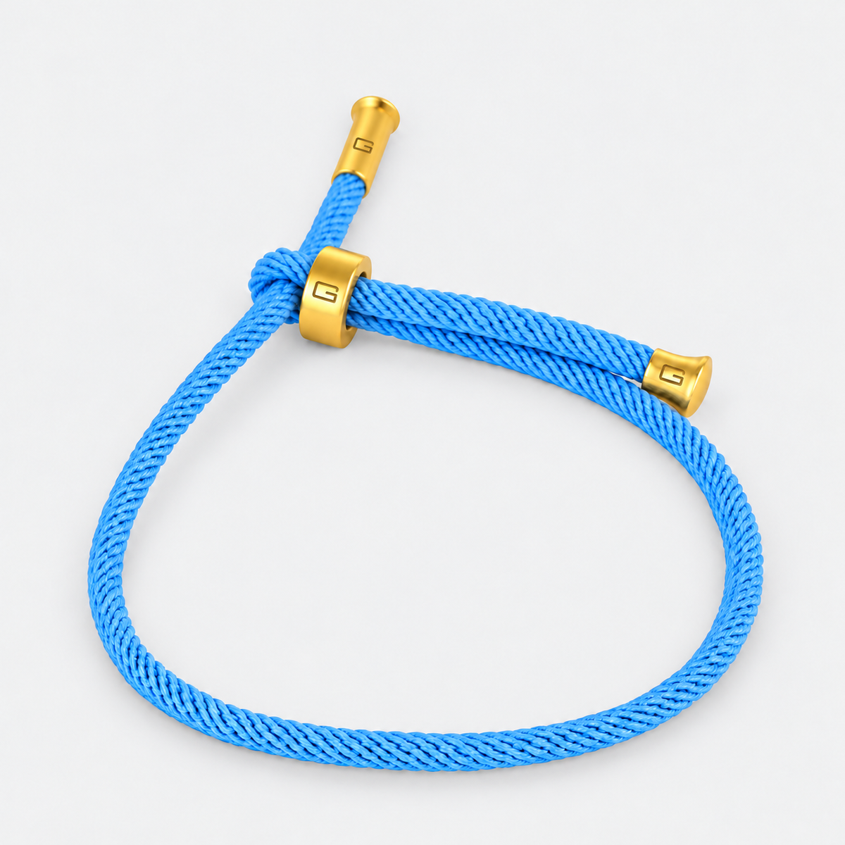 Greyford Formentera Adjustable Cotton Cord Bracelet Pack — studio product photograph