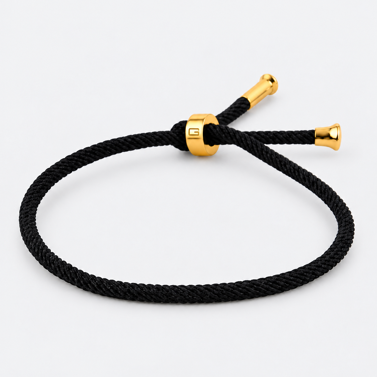 Greyford Formentera Adjustable Cotton Cord Bracelet Pack — studio product photograph