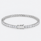 Greyford clear-stone tennis bracelet — studio product photograph