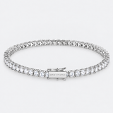 Moissanite Tennis Bracelet | Clear 925 Silver