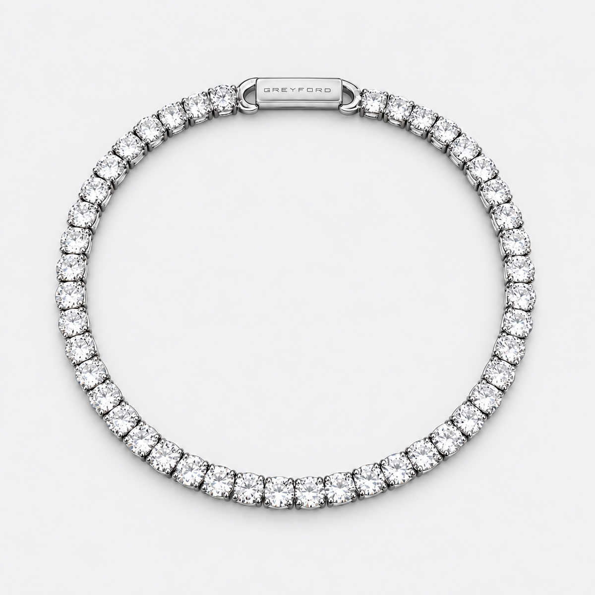 Greyford Menton Color Stone Tennis Bracelet — studio product photograph