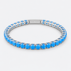 Greyford Menton Color Stone Tennis Bracelet — studio product photograph
