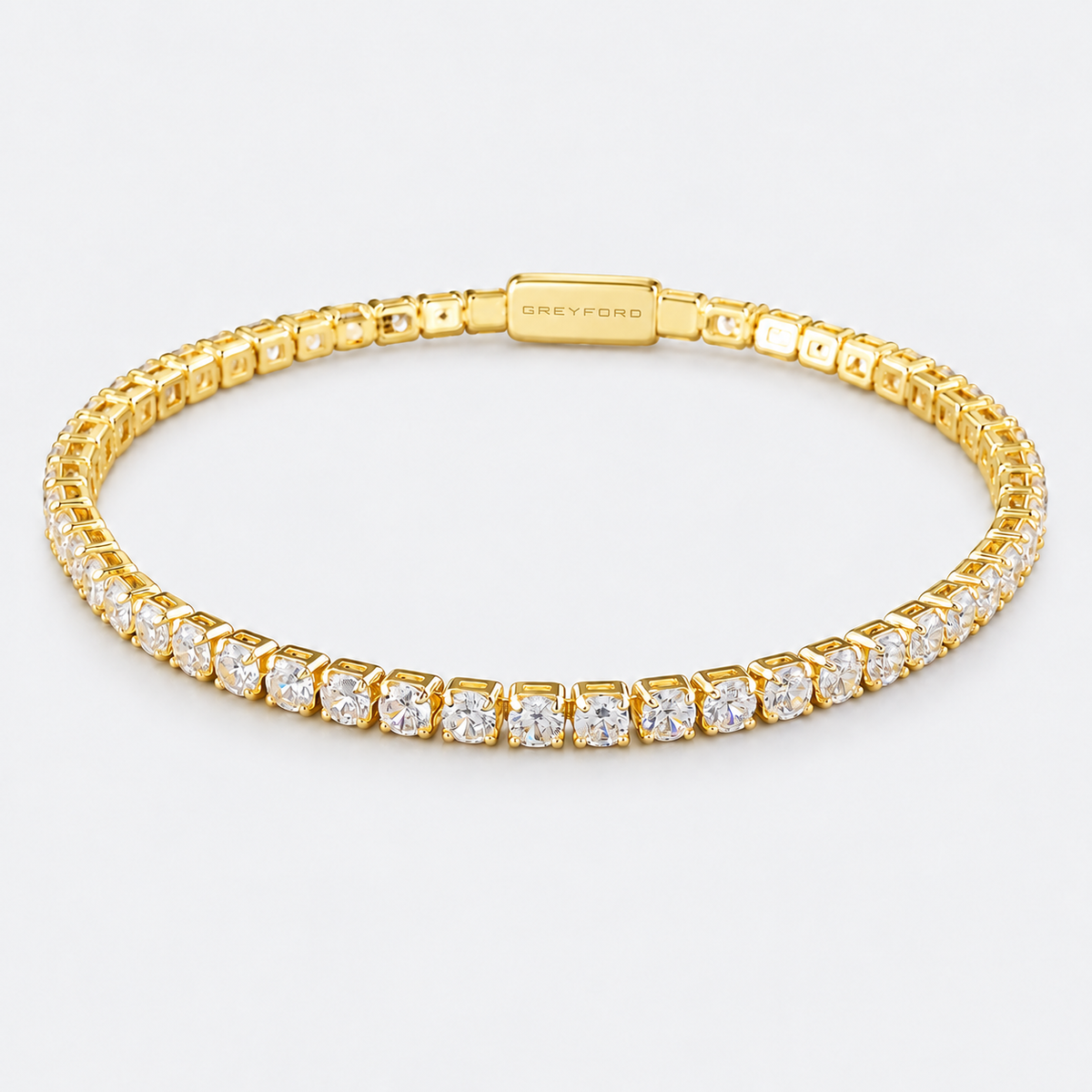 Greyford Menton Color Stone Tennis Bracelet — studio product photograph