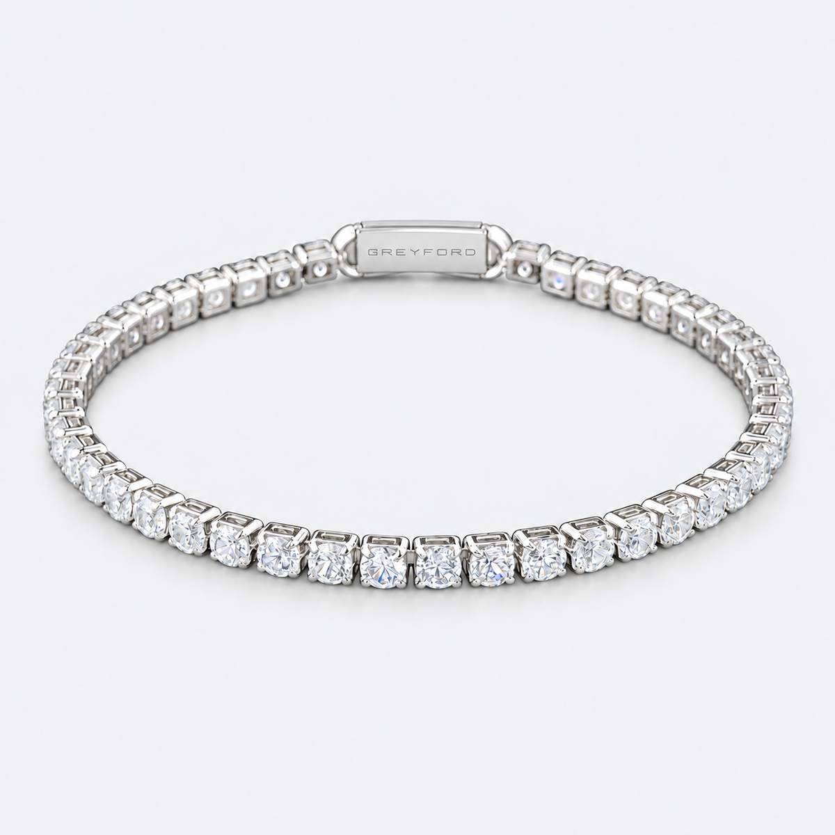 Greyford Menton Color Stone Tennis Bracelet — studio product photograph