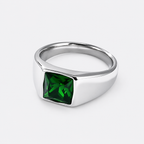 Greyford Monaco Square Stone Signet Ring — studio product photograph
