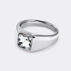 Greyford Monaco Square Stone Signet Ring — studio product photograph