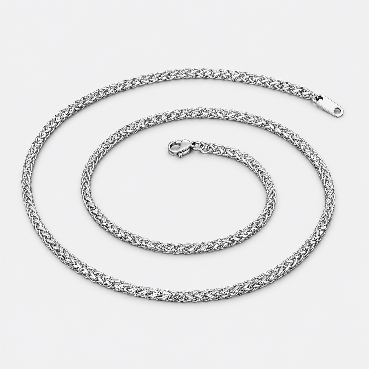 Greyford Oslo Wheat Chain Necklace — studio product photograph