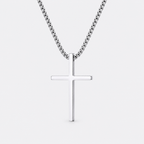 GREYFORD Minimal Cross Necklace — studio product photograph